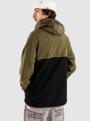 Passenger Woodland Hooded 1 2 Zip Polar Fleece Sweater ID 735463 Blue Tomato